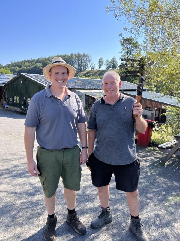 Family & Staff at the Park
