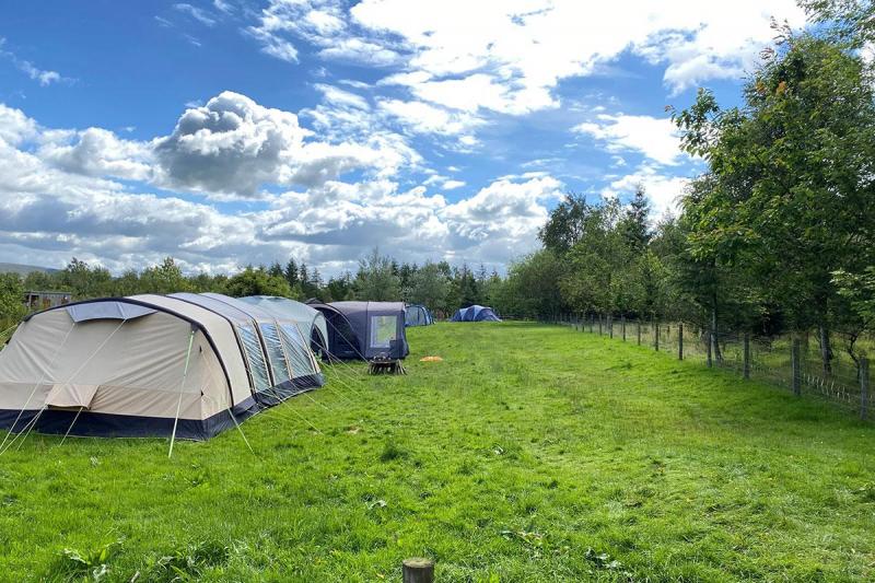 Tents... A night under canvas